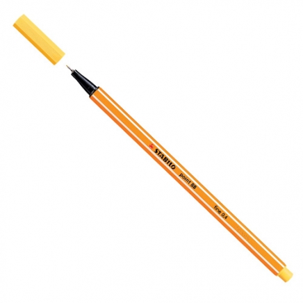 Stabilo Fineliner point 88-44 geel