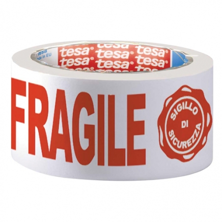 Tesa verpakkingsplakband FRAGILE