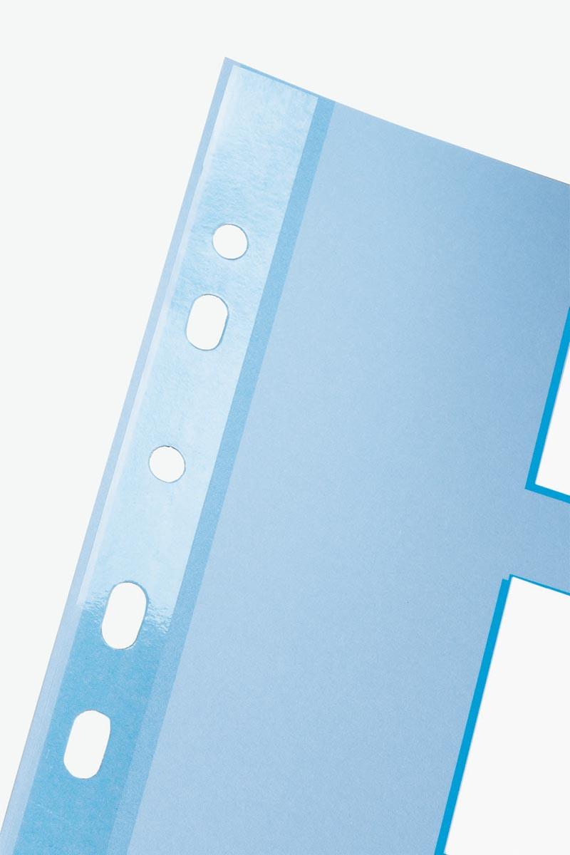 Esselte tabbladen, voor ft A4, karton, 10 tabs, 11-gaatsperforatie