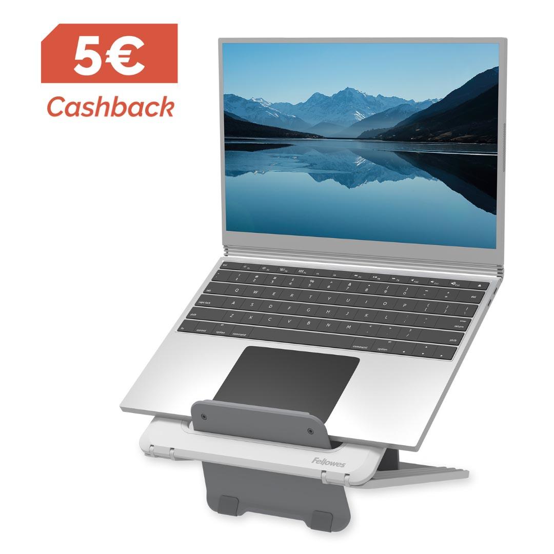 Fellowes Breyta laptopstandaard, wit