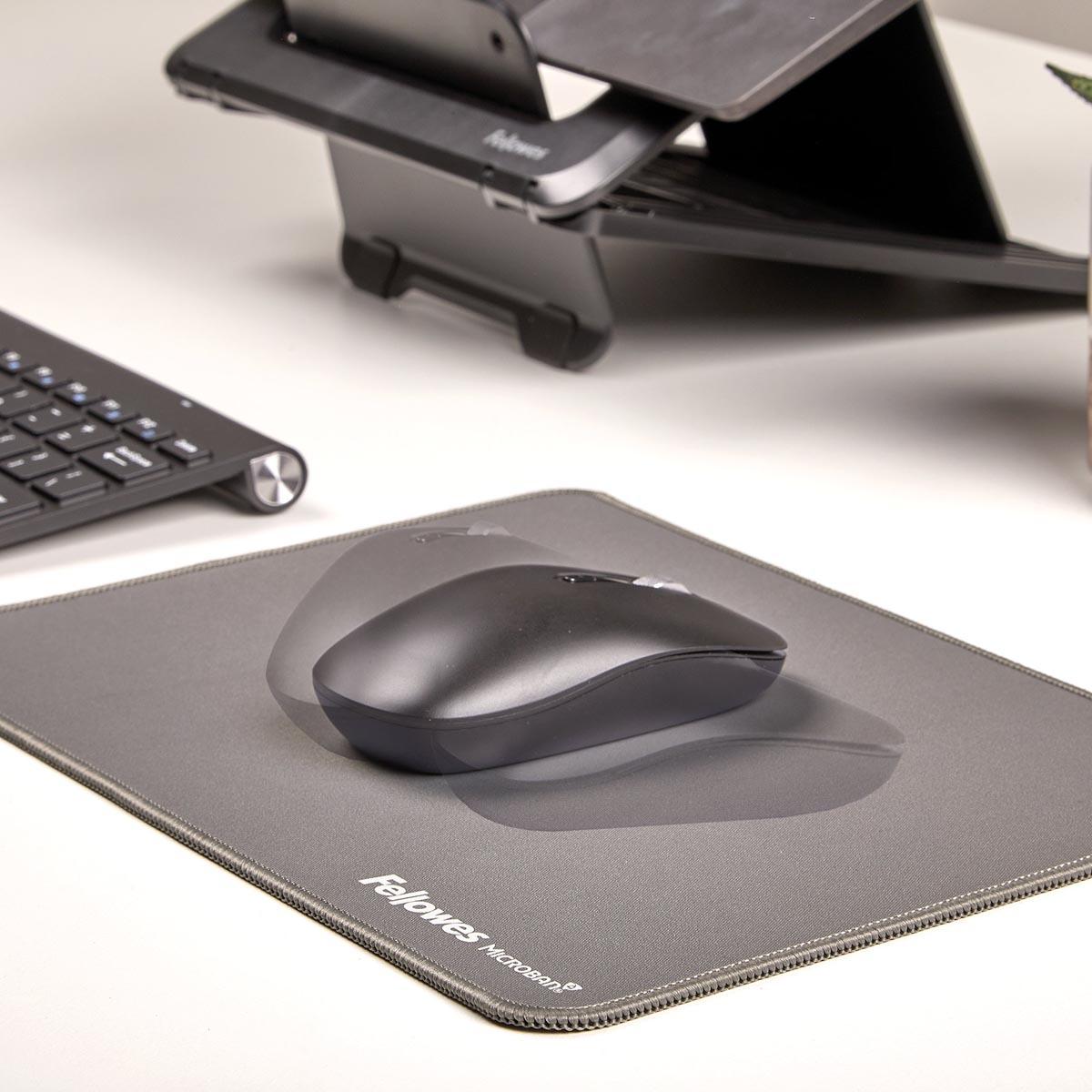 Fellowes Breyta XL muismat, ft 28 x 21 cm, grijs