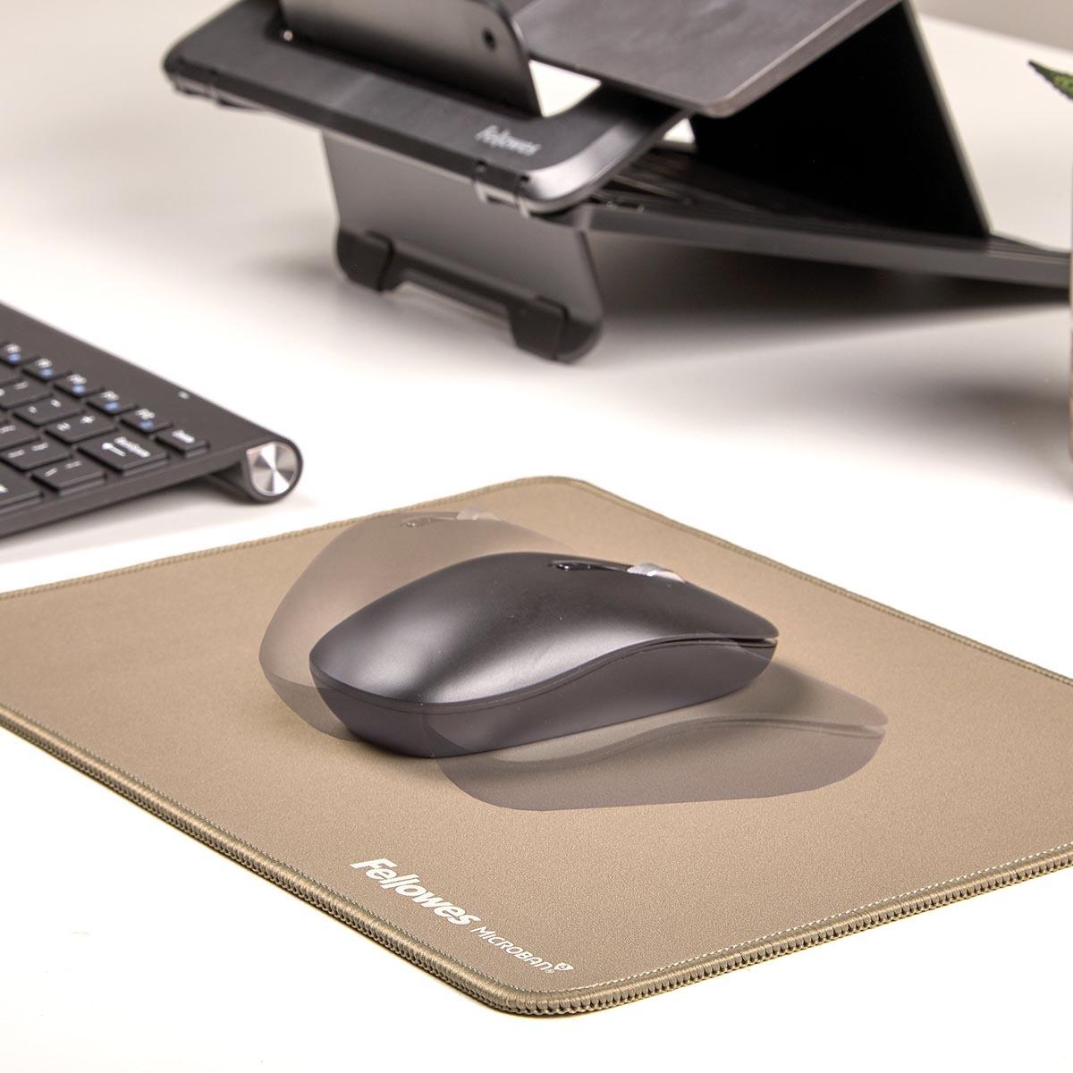 Fellowes Breyta XL muismat, ft 28 x 21 cm, zand