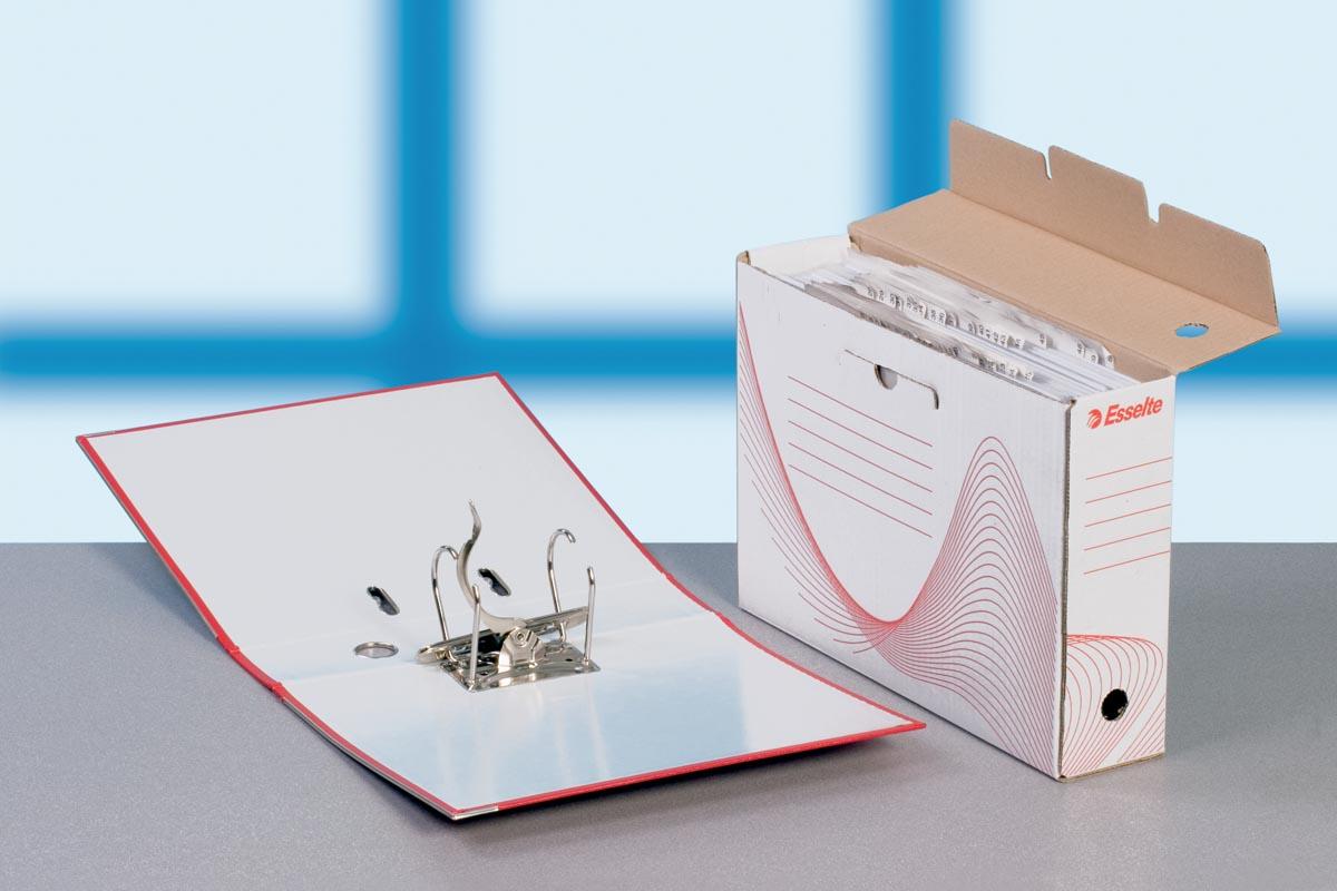 Esselte archiefdoos Boxy rug van 8 cm