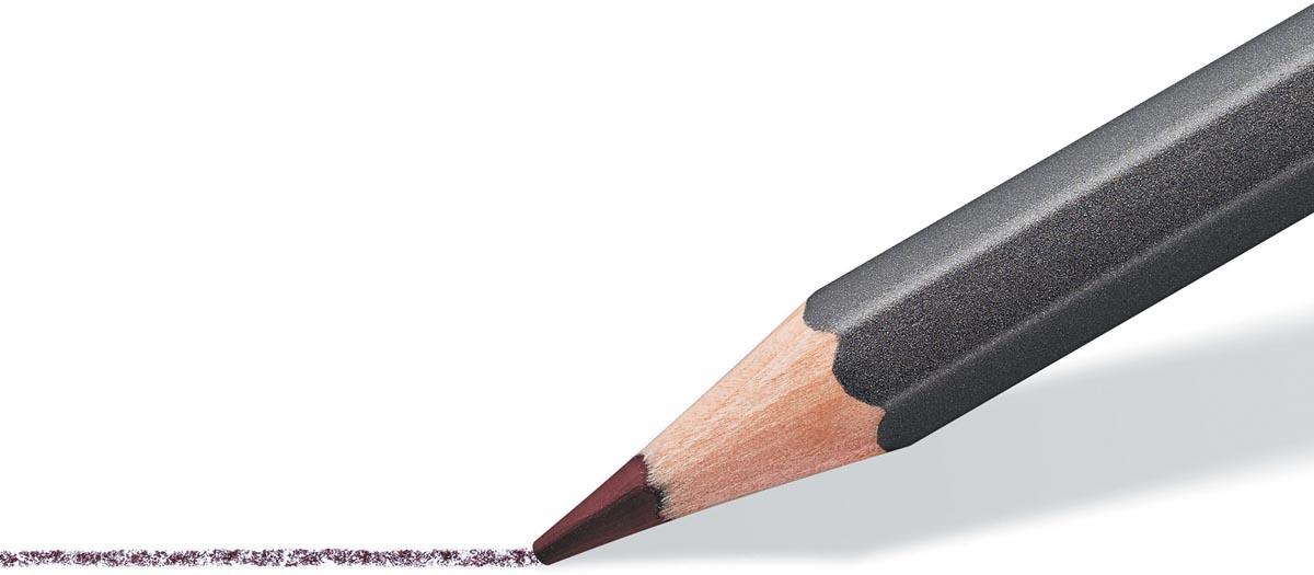 Staedtler aquarel potlood, metalen doos met 12 kleuren