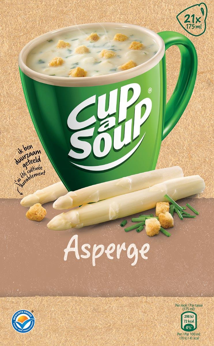 Cup-a-Soup asperge met kaas croutons, pak van 21 zakjes