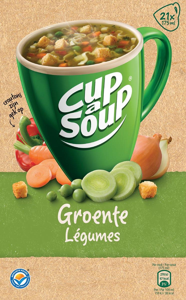 Cup-a-Soup groenten met croutons, pak van 21 zakjes
