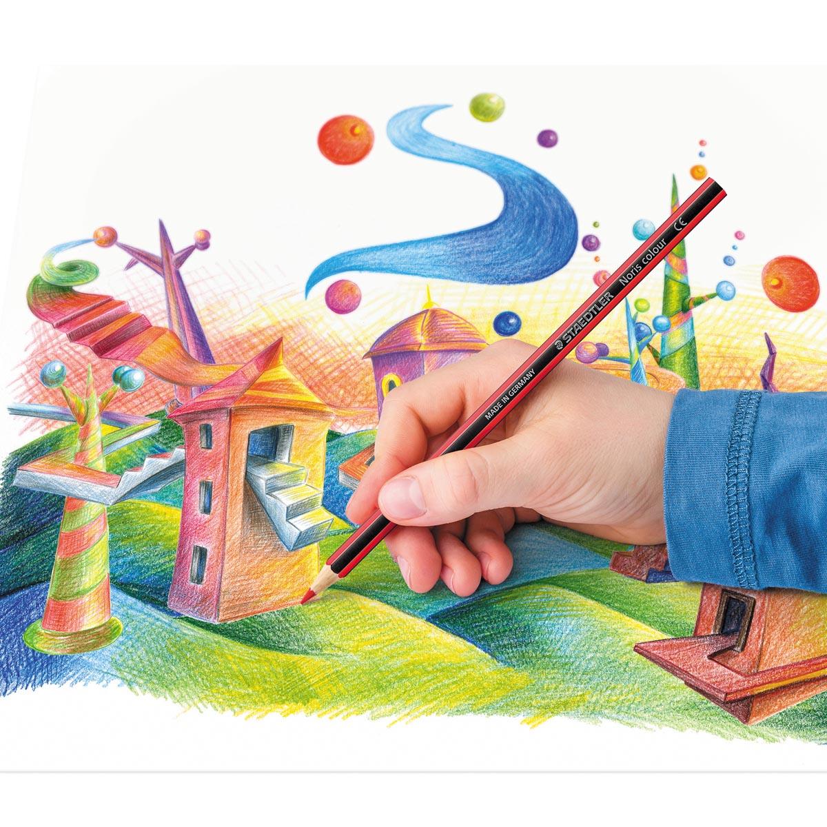 Staedtler kleurpotlood Noris Club People Of The World 12 kleurpotloden