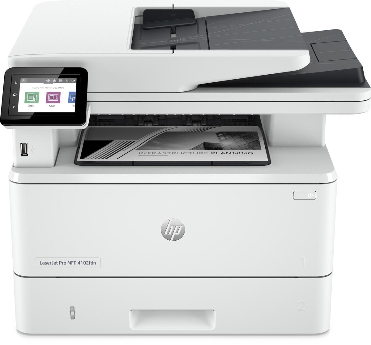 HP printer LaserJet Pro MFP 4102dw