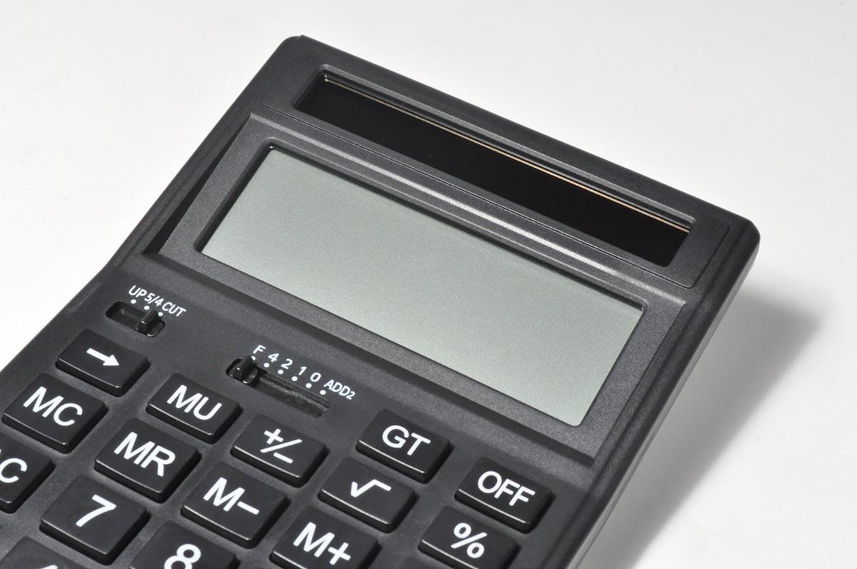 Desq bureaurekenmachine 30400, volledig op zonne-energie, zwart