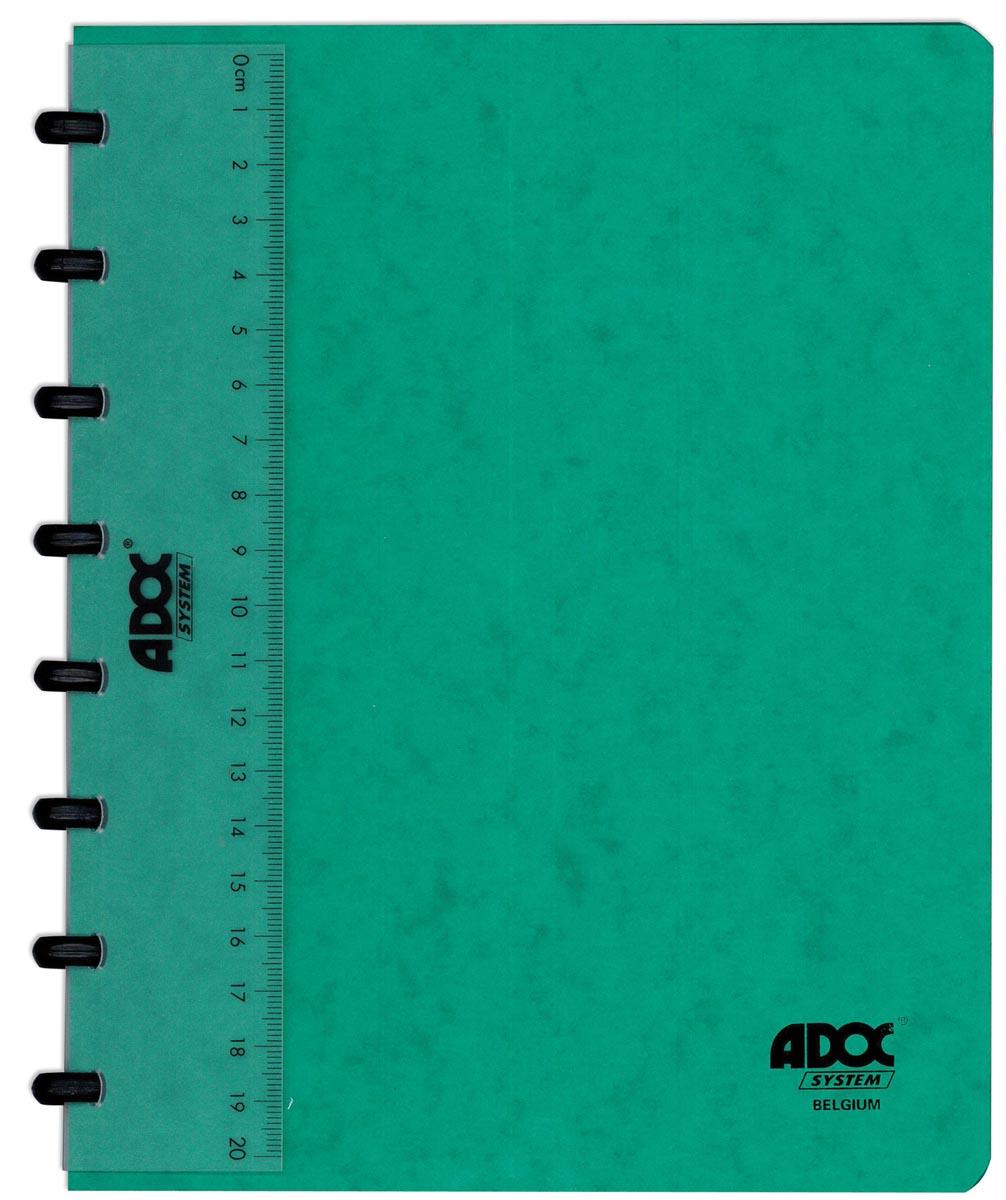 Adoc Classic schrift, ft A5, 144 bladzijden, commercieel geruit, geassorteerde kleuren