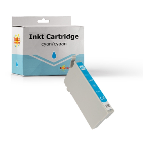 Huismerk voor Epson 407 cyaan inkt cartridge