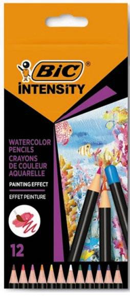 Bic aquarelpotlood Intensity, etui van 12 stuks