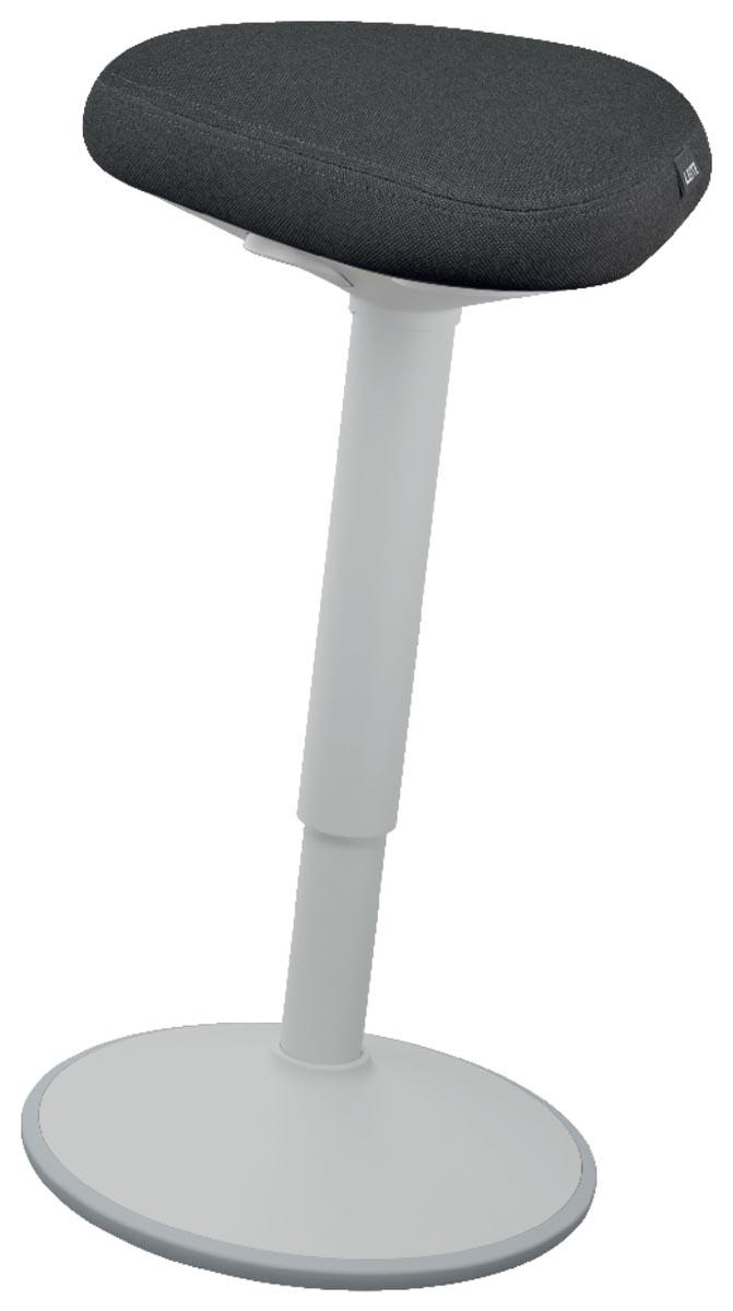 Leitz Ergo actieve Zit/Sta kruk met comfortzitting, lichtgrijs