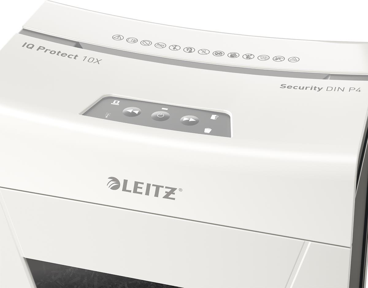 Leitz IQ Protect Premium papiervernietiger 10X