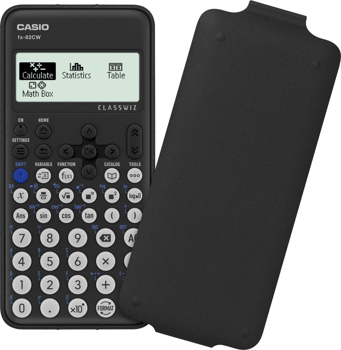 Casio wetenschappelijke rekenmachine FX82CW, Belgische versie