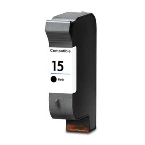 Compatible voor HP 15 inktcartridge 44ml. zwart hc