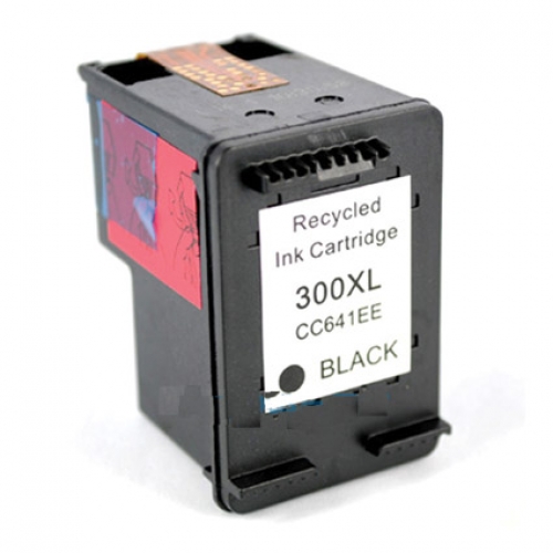 Huismerk voor HP 300XL zwart 18ml. inktcartridge