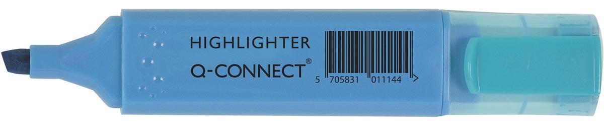 Q-CONNECT markeerstift, blauw