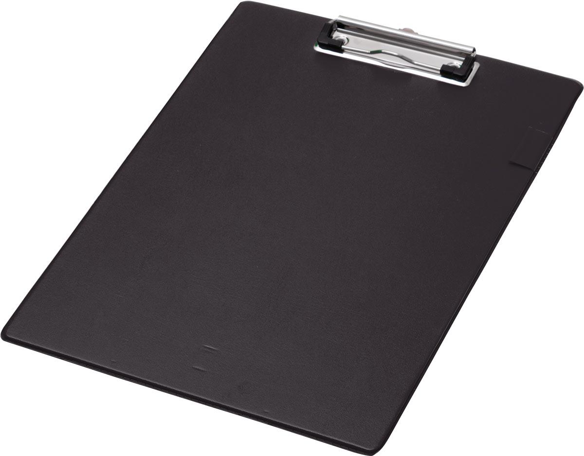 Q-CONNECT klemplaat, PP, ft A4, zwart