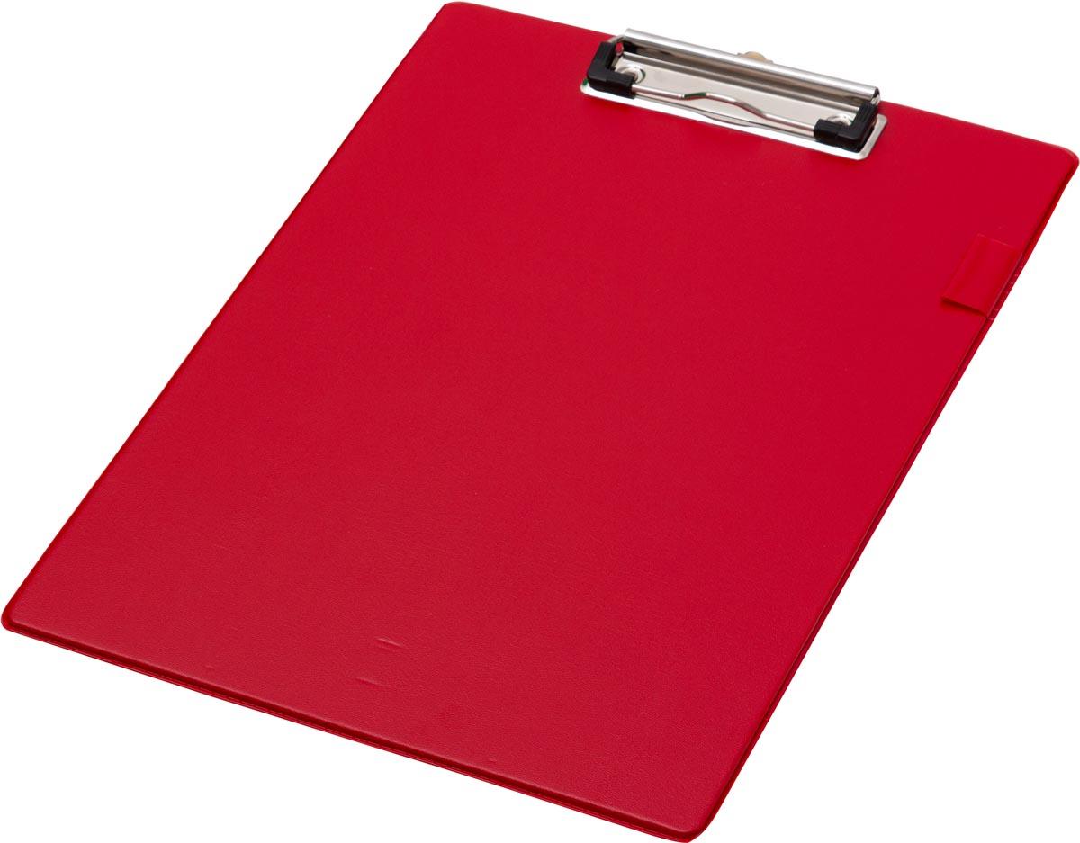 Q-CONNECT klemplaat, PP, ft A4, rood