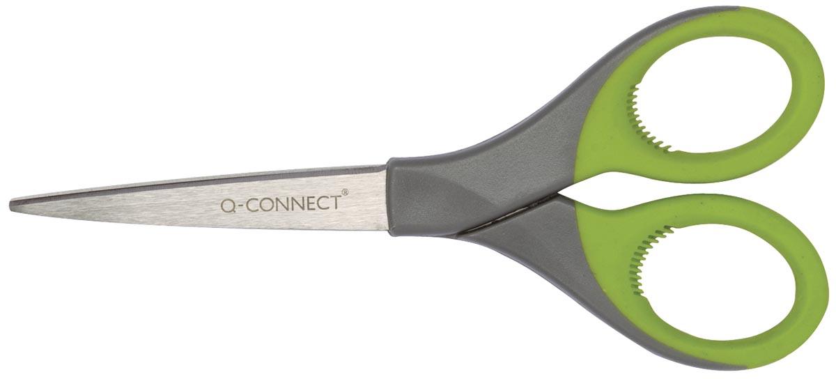 Q-CONNECT schaar, 17 cm, op blister