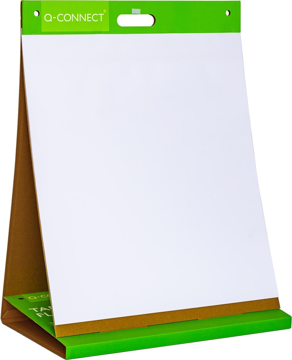 Q-CONNECT tafelflipchart, zelfklevend, ft 508 x 584 mm, 20 vel