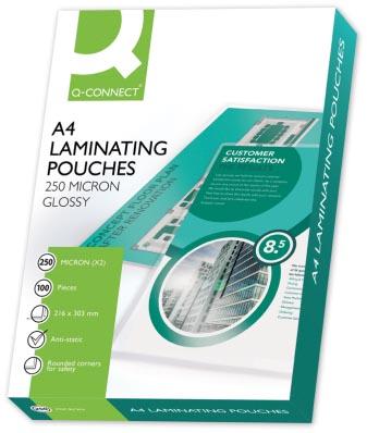 Q-CONNECT lamineeretui A4 2x 250 micron 100 stuks
