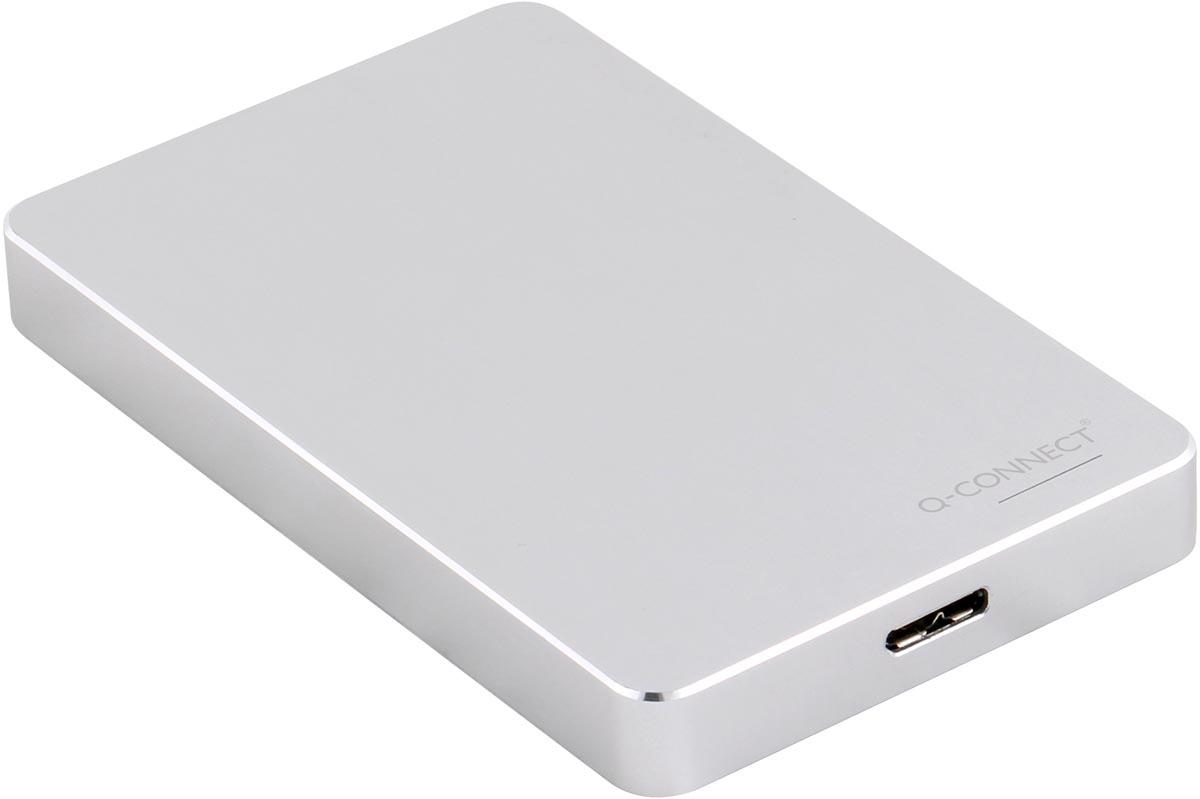 Q-CONNECT externe harde schijf USB 3.0, zilver, 1 TB