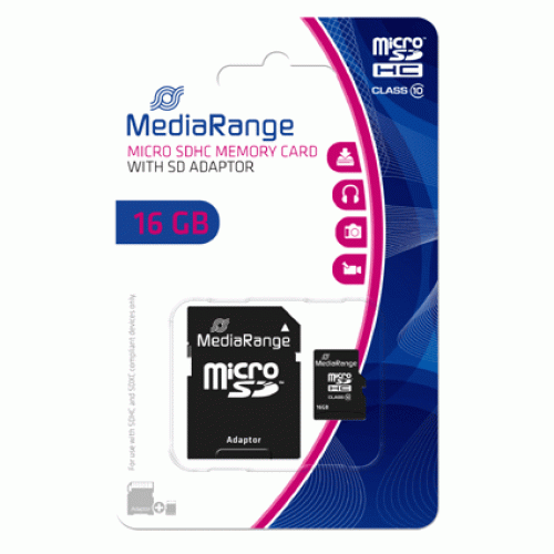 MediaRange 16GB Micro SDHC