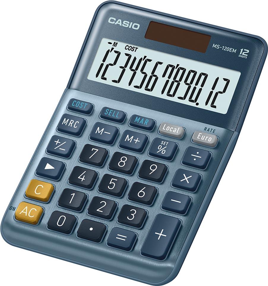 Casio Bureaurekenmachine MS-120EM