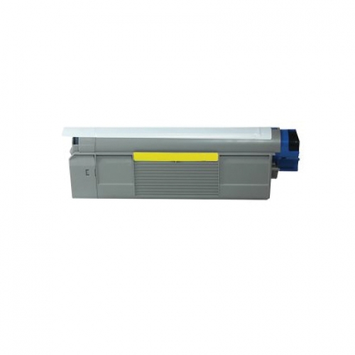 Huismerk vervangt OKI 43872305 toner geel 2.000 pag.