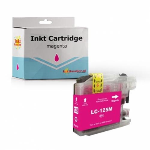 Huismerk voor Brother LC-125XL Magenta inktcartridge