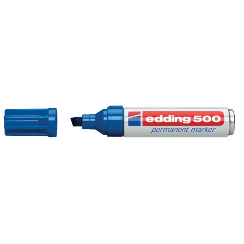 Edding permanente marker e-500 blauw