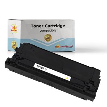 Huismerk vervangt HP CF362A - 508A toner geel 5.000 pag. - inktknaller