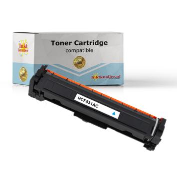 Huismerk vervangt HP CF531A - 205A toner cyaan