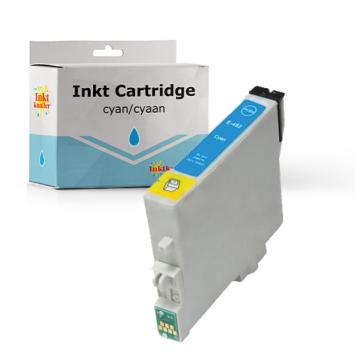 Huismerk Epson T0482 inktcartridge cyaan