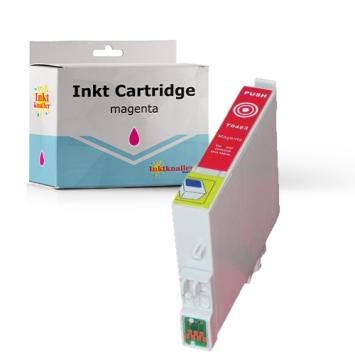 Huismerk Epson T0483 inktcartridge magenta