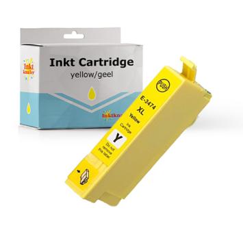 Huismerk Epson T3474 - 34XL inkt cartridge geel
