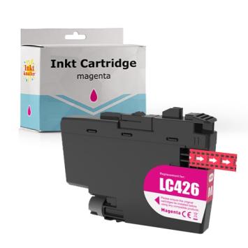 Huismerk voor Brother LC-426M inktcartridge, 1.500 pagina's, magenta