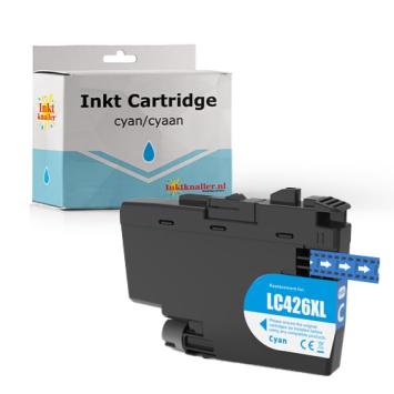 Huismerk voor Brother LC-426XLC inktcartridge, 3.000 pagina's, cyaan