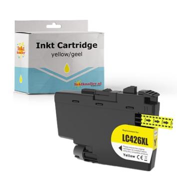 Huismerk voor Brother LC-426XLY inktcartridge, 3.000 pagina's, geel