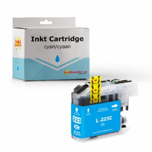 Huismerk voor Brother LC-223C inktcartridge cyaan