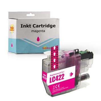 Huismerk voor Brother LC-422M inktcartridge magenta 550 pagina's