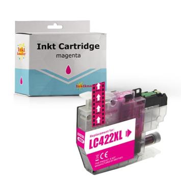 Huismerk voor Brother LC-422XLM inktcartridge magenta 1500 pagina's