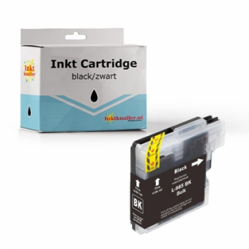 Huismerk voor Brother LC-985BK 28ml. inktcartridge zwart