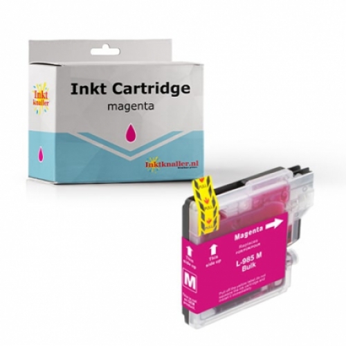 Huismerk voor Brother LC-985M 18 ml inktcartridge magenta