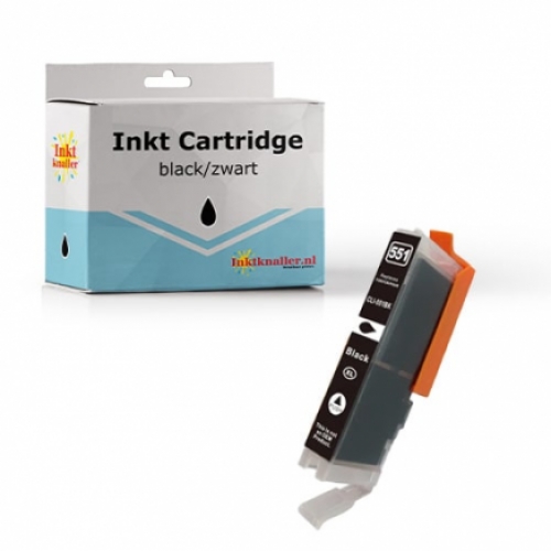 Huismerk Canon CLi-551BK XL 11ml. fotozwart inktcartridge