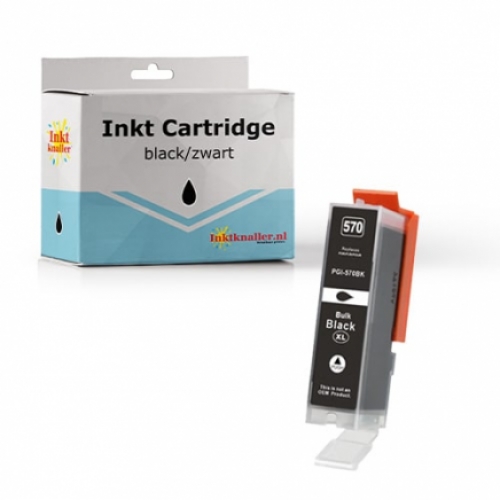 Huismerk Canon PGi-570 XL PGBK 25ml. zwart inktcartridge