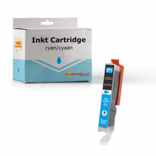 Huismerk Canon CLi-571C XL 13 ml. cyaan inktcartridge