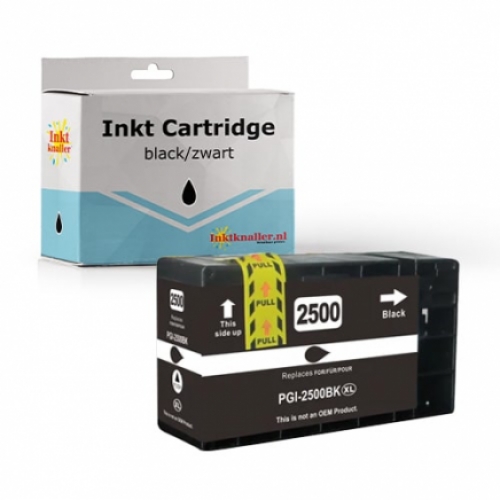 Huismerk Canon PGi-2500 XL zwart inktcartridge